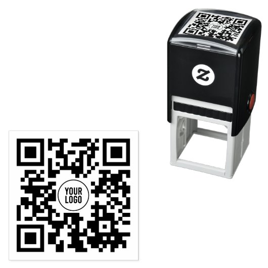 Benutzerdefinierter QR-Code für das Logo Permastempel (Beispiel)