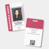 Benutzerdefinierter QR-Code für Ihre Event-ID für  Ausweis (Vorder- & Rückseite)