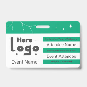 Benutzerdefinierter QR-Code für Networking-Veranst Ausweis