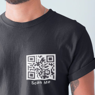 Benutzerdefinierter QR-Code für T-Shirt