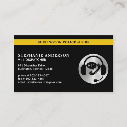 Benutzerdefinierter QR-Code für Thin Gold-Line-Log Visitenkarte (Vorderseite)