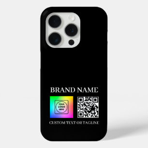 Benutzerdefinierter QR-Code Geschäftslogo Branding Case-Mate iPhone Hülle