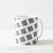 Benutzerdefinierter QR Code Ihr lustiges Mug Gesch Kaffeetasse (VorderseiteRechts)