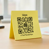 Benutzerdefinierter QR-Code Instagram-Stempel Permastempel