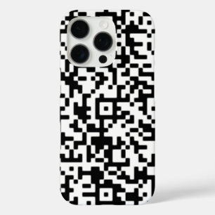 Benutzerdefinierter QR-Code iPhone-Fall iPhone 16 Pro Hülle