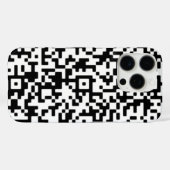 Benutzerdefinierter QR-Code iPhone-Fall Case-Mate iPhone Hülle (Rückseite (Horizontal))