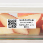 Benutzerdefinierter QR-Code Labels für Ihre Geschä Etiketten (Befestigt)
