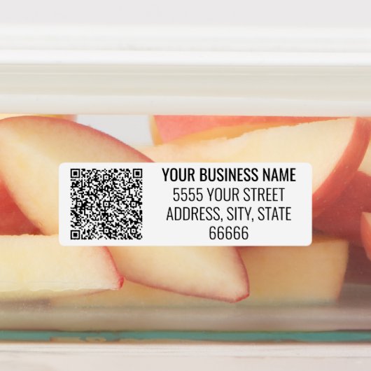 Benutzerdefinierter QR-Code Labels für Ihre Geschä Etiketten (Befestigt)