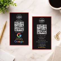 Benutzerdefinierter QR-Code-Logo für Geschäftsbewe