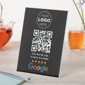 Benutzerdefinierter QR-Code-Logo für Unternehmensb Sockelschild (In Situ)