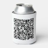 Benutzerdefinierter QR-Code mit Geschäftszeiten Dosenkühler (Kanne Vorderseite)