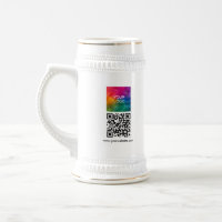 Benutzerdefinierter QR-Code Modern Elegant Hochlad