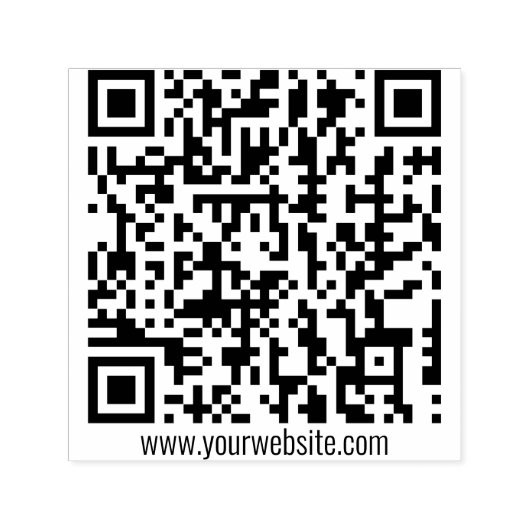 Benutzerdefinierter QR-Code Permastempel (Design)