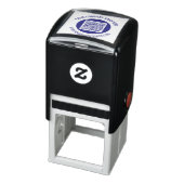 Benutzerdefinierter QR-Code Personalisierte runde Permastempel (Produkt)