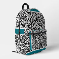 Benutzerdefinierter QR-Code-Scan-Backpack - Farbe