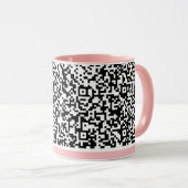 Benutzerdefinierter QR-Code Scannen Sie Ihre Funny Tasse (VorderseiteRechts)