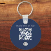 Benutzerdefinierter QR-Code Schlüsselanhänger (Rückseite)
