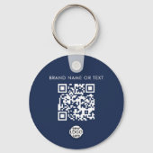 Benutzerdefinierter QR-Code Schlüsselanhänger (Rückseite)
