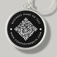 Benutzerdefinierter QR-Code-Schlüsselanhänger für