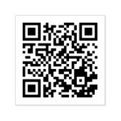 Benutzerdefinierter QR-Code Selbstfarbige Briefmar Permastempel (Design)