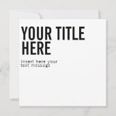 Benutzerdefinierter QR-Code Text moderne Quadratei (Rückseite)