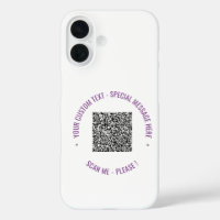 Benutzerdefinierter QR-Code-Text und Personalisier