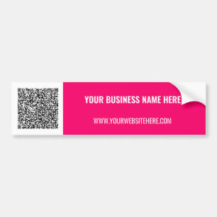 Benutzerdefinierter QR-Code und Autoaufkleber für
