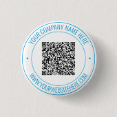 Benutzerdefinierter QR-Code und benutzerdefinierte Button (Vorderseite)