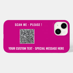 Benutzerdefinierter QR-Code und iPhone Case Wählen