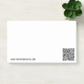 Benutzerdefinierter QR-Code und Post-it®-Hinweise Post-it Klebezettel (Büro)