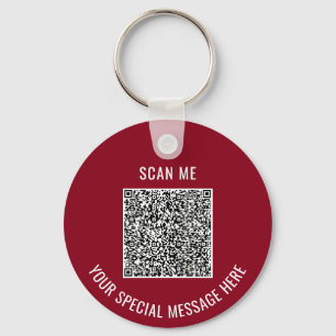 Benutzerdefinierter QR-Code und Schlüsselanhänger
