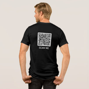 Benutzerdefinierter QR-T - Shirt Ihr Funny Scan In
