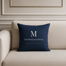 Benutzerdefinierter Quiet Luxury Estate Monogram F