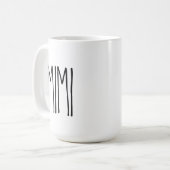Benutzerdefinierter RAE DUNN MIMI Kaffeebecher Kaffeetasse (Vorderseite Links)