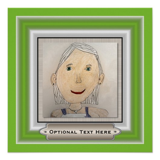 Benutzerdefinierter Rahmen zum Hinzufügen von Kuns Poster (Vorderseite)