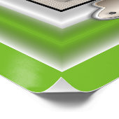 Benutzerdefinierter Rahmen zum Hinzufügen von Kuns Poster (Ecke)