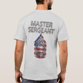 Benutzerdefinierter Rank für Master-Server T-Shirt (Rückseite)