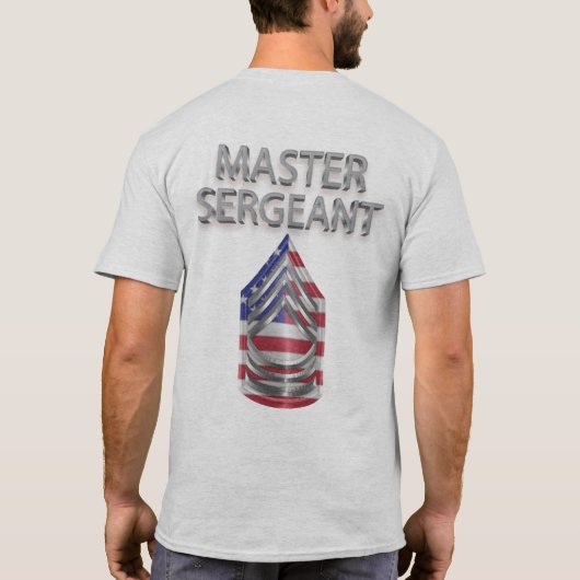 Benutzerdefinierter Rank für Master-Server T-Shirt (Rückseite)