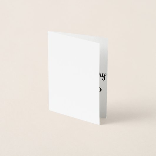 Benutzerdefinierter Realtor für Real Anwesen Marke Folienkarte (Vorderseite)