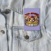 Benutzerdefinierter Rechteck-Button, 6,4 cm x 8,9  Button (Insitu)