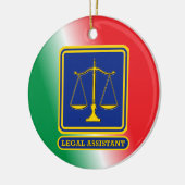 Benutzerdefinierter Rechtsbeistand Keramikornament (Links)