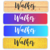 Benutzerdefinierter Reisenname, Coole Aufkleber fü (Vorderseite)