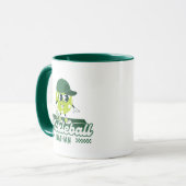 Benutzerdefinierter Retro-Pickleball-Modus Tasse (Vorderseite Links)