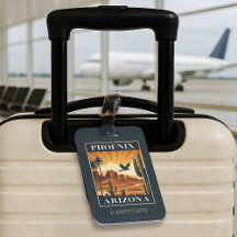 Benutzerdefinierter Retro-Reiseplakat Phoenix Ariz