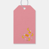 Benutzerdefinierter Retro-Trick, Behandeln oder Ha Geschenkanhänger (Rückseite)