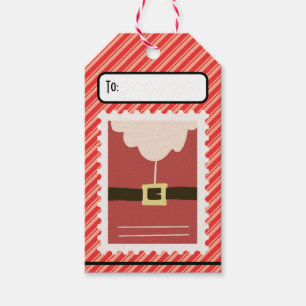 Benutzerdefinierter Retro-Vintage-Papierstempel-Sa Geschenkanhänger