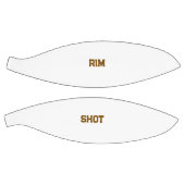 Benutzerdefinierter Rim Shot Basketball (Panele)