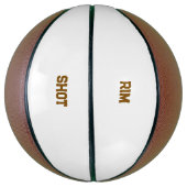 Benutzerdefinierter Rim Shot Basketball (Vertikal)