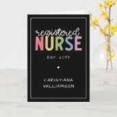 Benutzerdefinierter RN-Abschluss für Krankenversic Karte (Gelbe Blume)