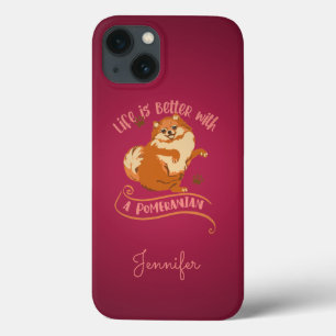 Benutzerdefinierter rosa Spitz Lover Case-Mate iPhone Hülle
